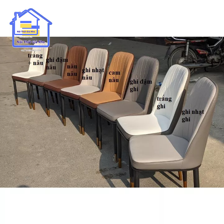 Bàn ăn mặt đá ceramic bóng chân chéo kết hợp ghế Monet