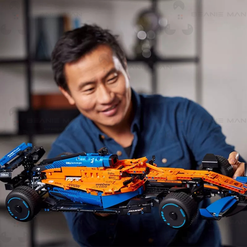 Mô hình ô tô technic siêu xe McLaren 42141 điều khiển từ xa tương thích 9686, dòng technic và education bảo hành 1:1