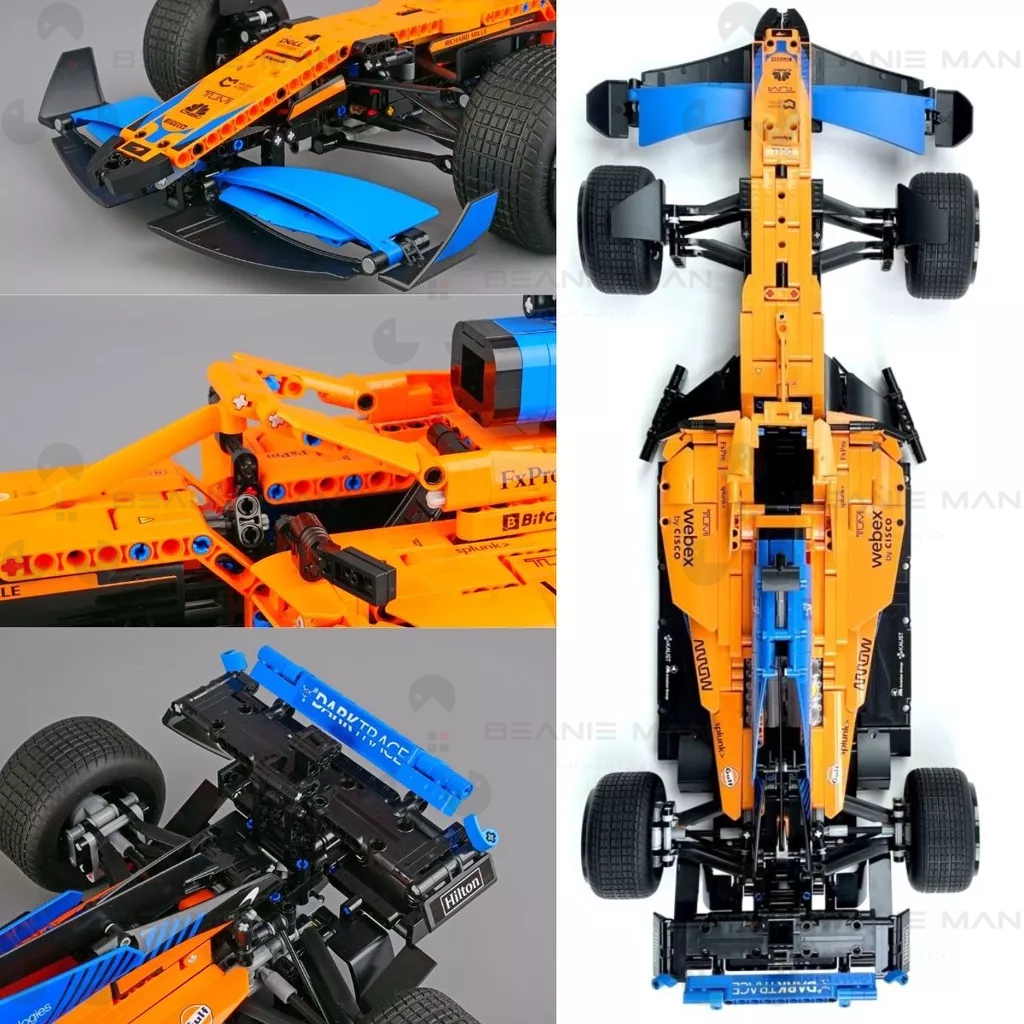 Mô hình ô tô technic siêu xe McLaren 42141 điều khiển từ xa tương thích 9686, dòng technic và education bảo hành 1:1