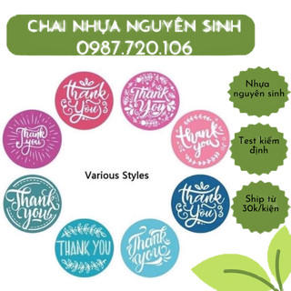 Siêu kute.10 Tem Dán “Thank You”.Tem Dán Chai Trà Sữa,Nước Ép ...Hình ngẫu nhiên