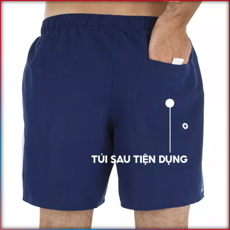 Quần thể thao nam DECATHLON OLAIAN hendaia đi biển xanh dương