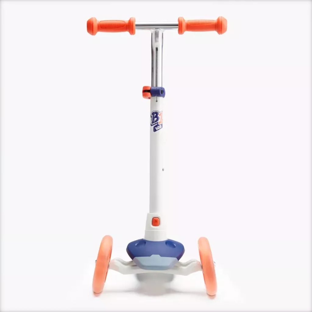 Scooter B1 500 V2 cho trẻ em Xanh dương/Đỏ DECATHLON OXELO mã 8602927