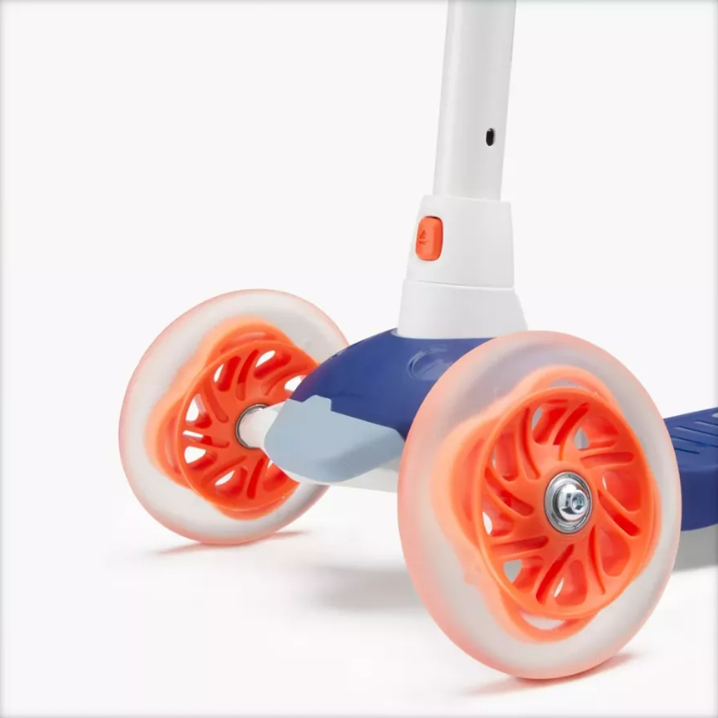 Scooter B1 500 V2 cho trẻ em Xanh dương/Đỏ DECATHLON OXELO mã 8602927