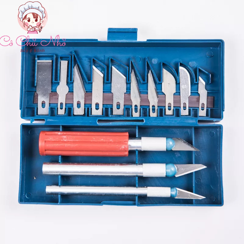 Bộ dao trổ điêu khắc 13 chi tiết