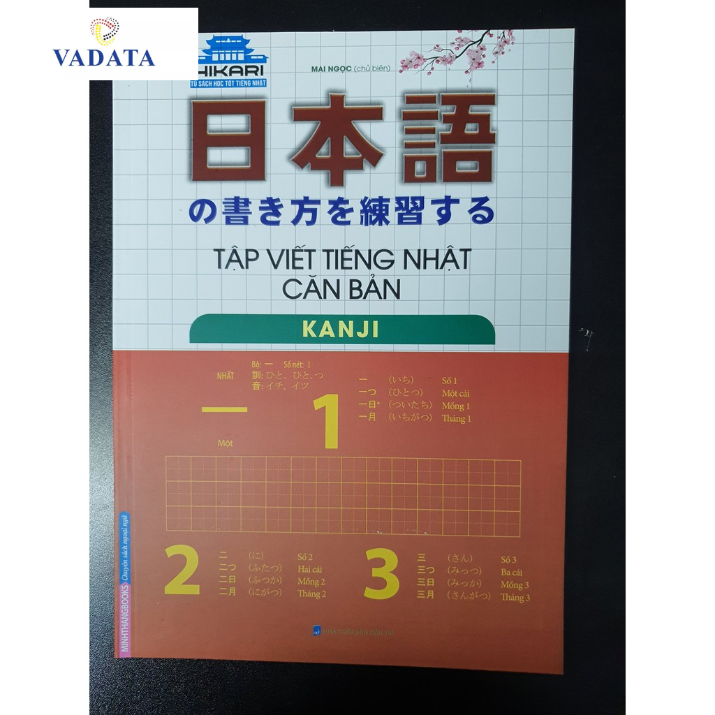 Sách Tập Viết Tiếng Nhật Căn Bản Kanji
