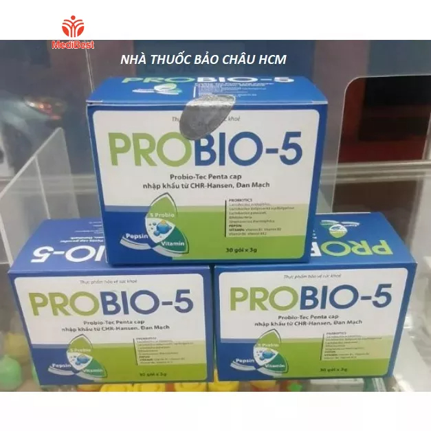 Thực phẩm chức năng Probio - 5 (Hạn dùng 9/2025) hỗ trợ hệ tiêu hóa