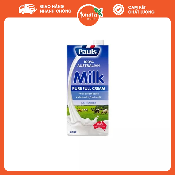 Sữa Pauls nguyên kem 1 lit Úc