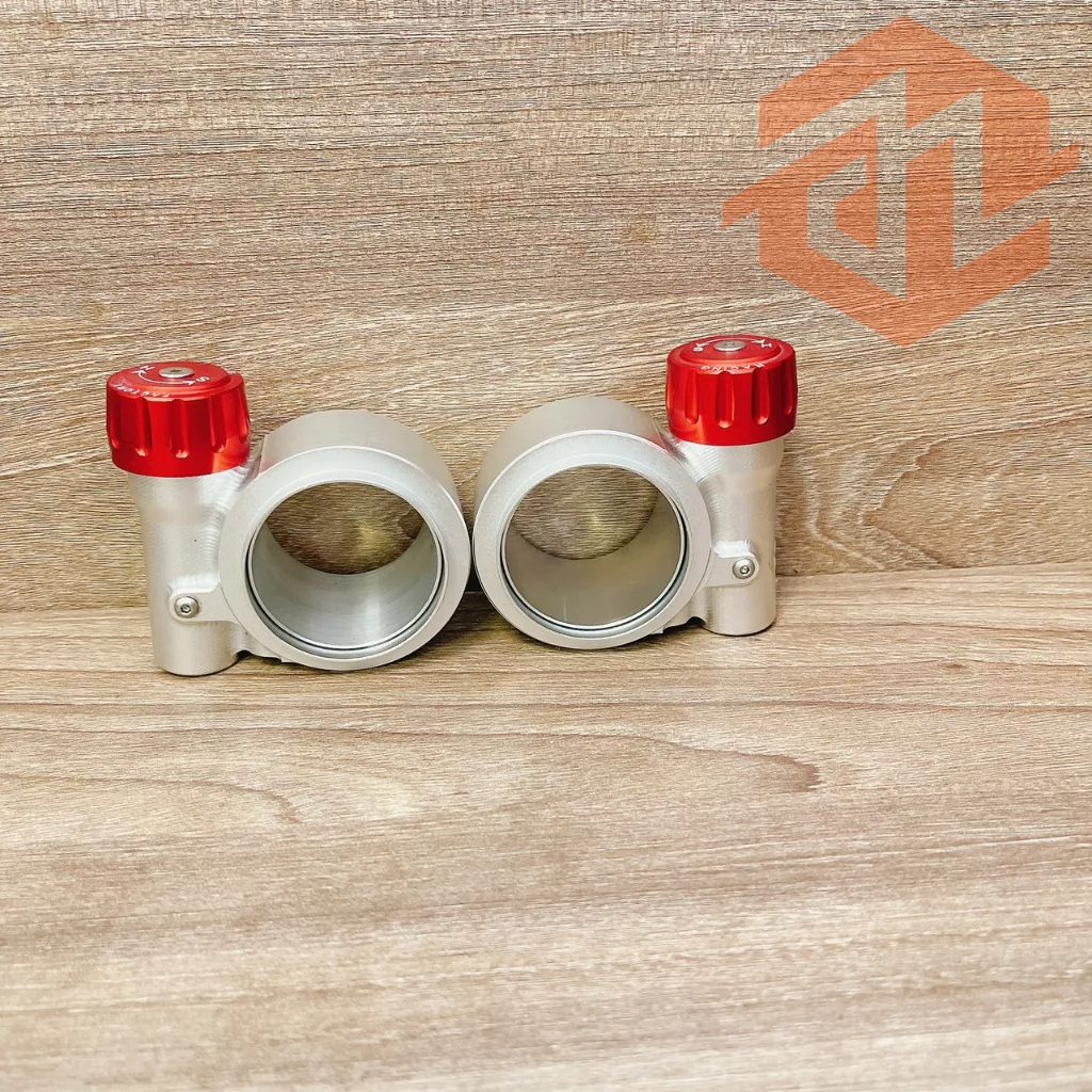 HPA tăng chỉnh phuộc bên trái hàng cao cấp màu trắng