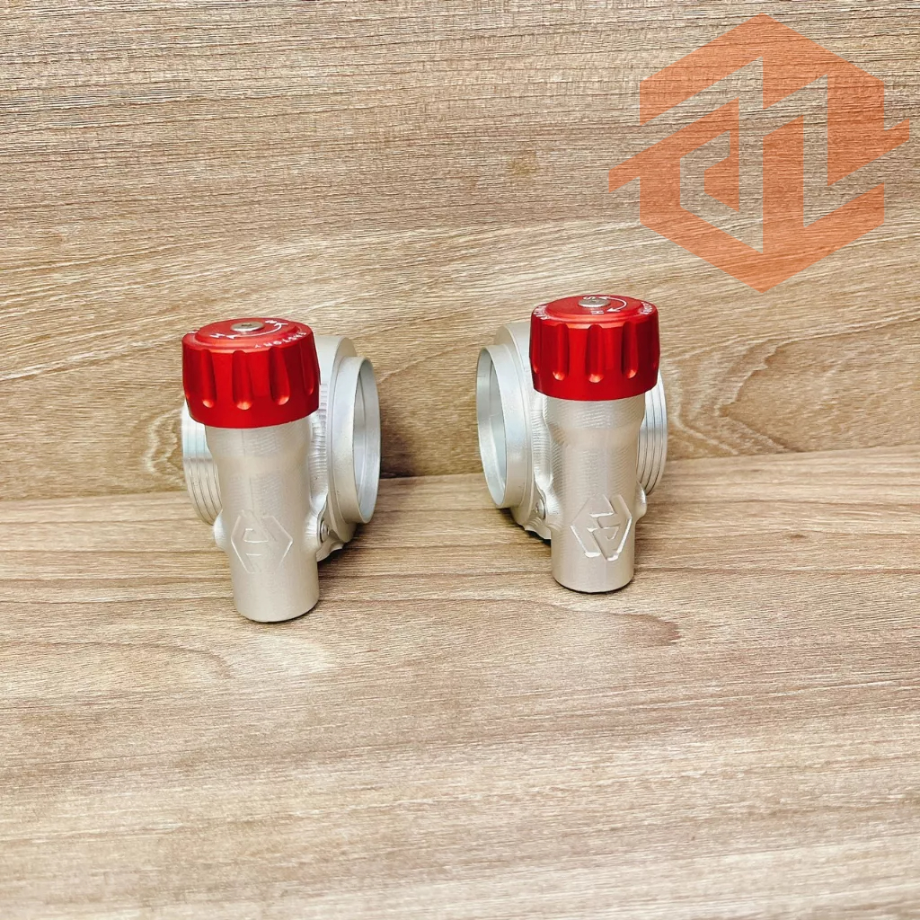 HPA tăng chỉnh phuộc bên trái hàng cao cấp màu trắng