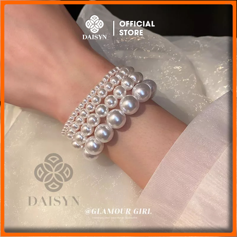 N60 bộ 5 Vòng tay hạt Ngọc Đài Loan sang trọng