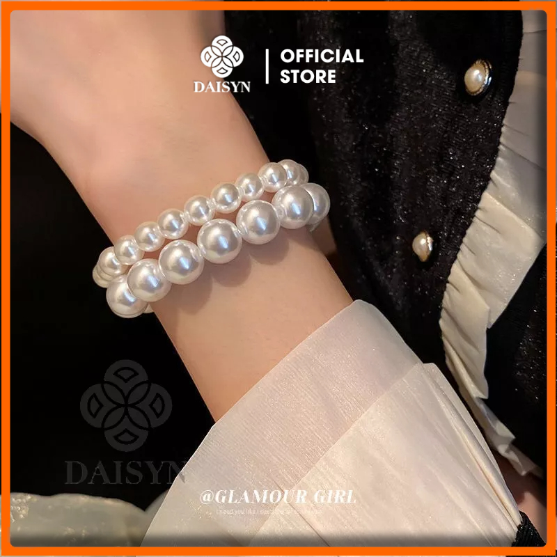 N60 bộ 5 Vòng tay hạt Ngọc Đài Loan sang trọng