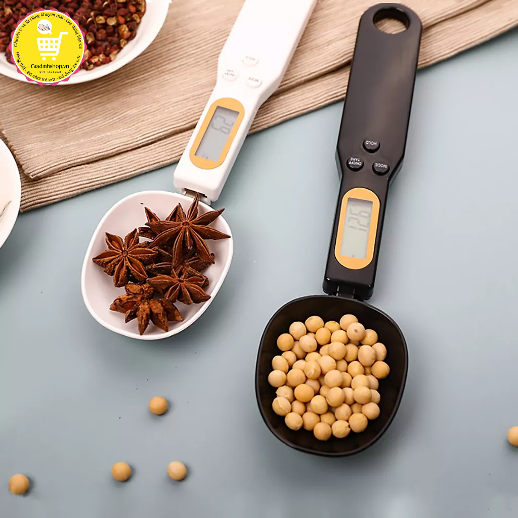 Muỗng Cân Điện Tử, Thìa Cân Điện Tử Mini Làm Bánh Cho Bé Ăn Dặm