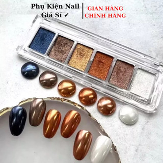 Sét tráng gương nén 6 màu trầm sang trọng