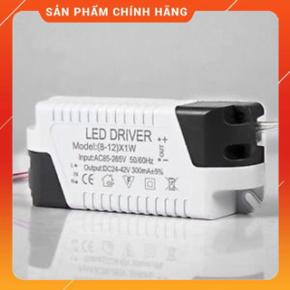 Chấn lưu driver led 8-12w- chân tròn-chân rắc