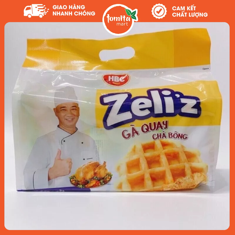 Bánh Zeli'z gà quay chà bông