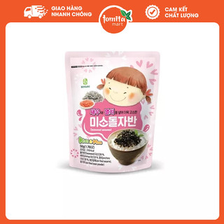 Rong biển em bé cười tôm và cá cơm binari kids & mom 50g- hàn quốc