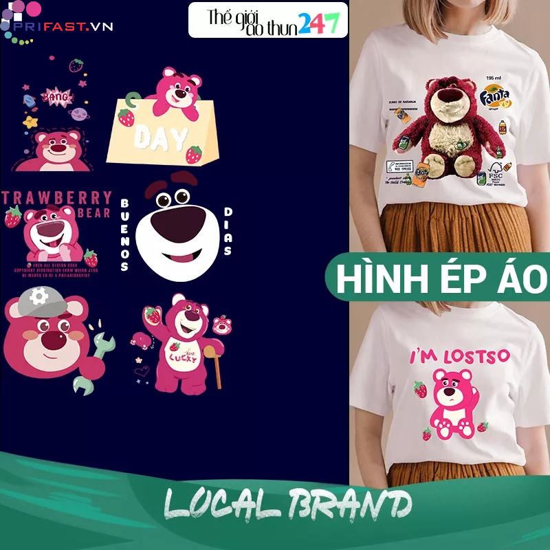 Hot Trend Gấu LotSo 6 ủi bằng bàn là, bàn ủi