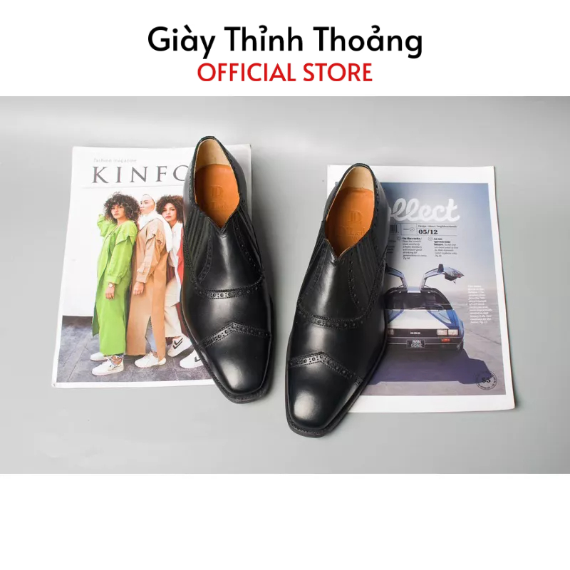 Giày Lười Nam Kiểu Dáng Loafer Thương Hiệu D'Leder Chất Liệu Da Bê Nhập Khẩu ( D06 DL)