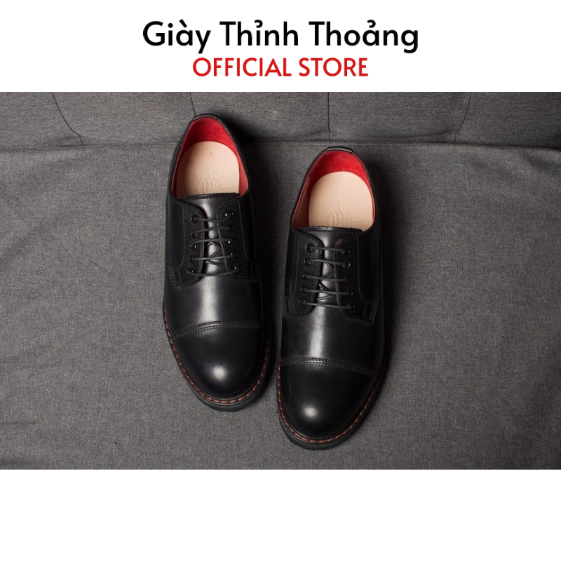Giày Da Nam Cao Cấp Chất Liệu Da Bê Nhập Khẩu Thương Hiệu KNAR(1A H 3001)