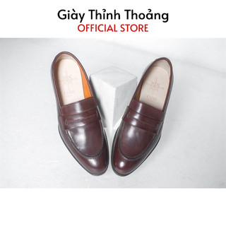Giày Lười Nam Kiểu Dáng Loafer Sang Trọng Cao Cấp Chất Liệu Nhập Khẩu