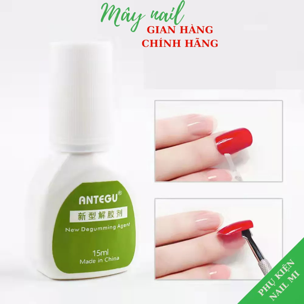 Nước tan keo tháo móng úp phá keo