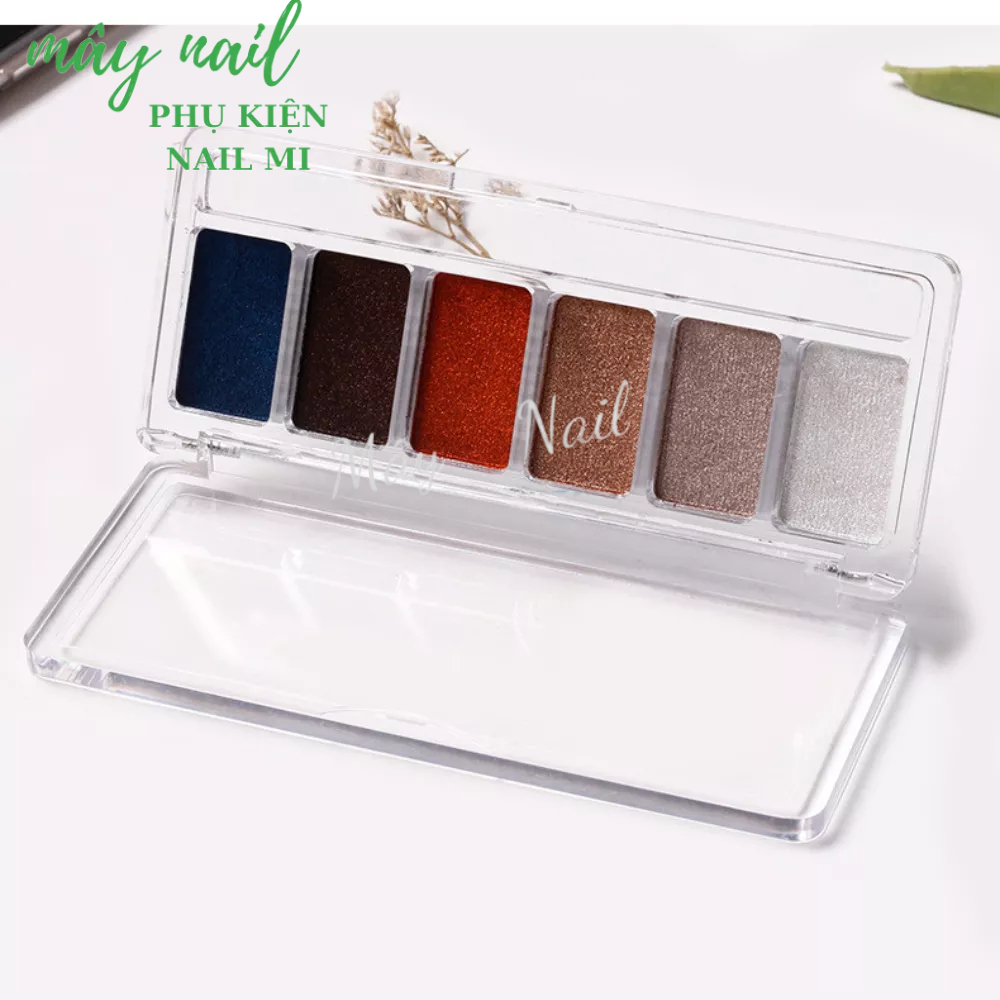 Sét tráng gương nén 6 màu trầm sang trọng