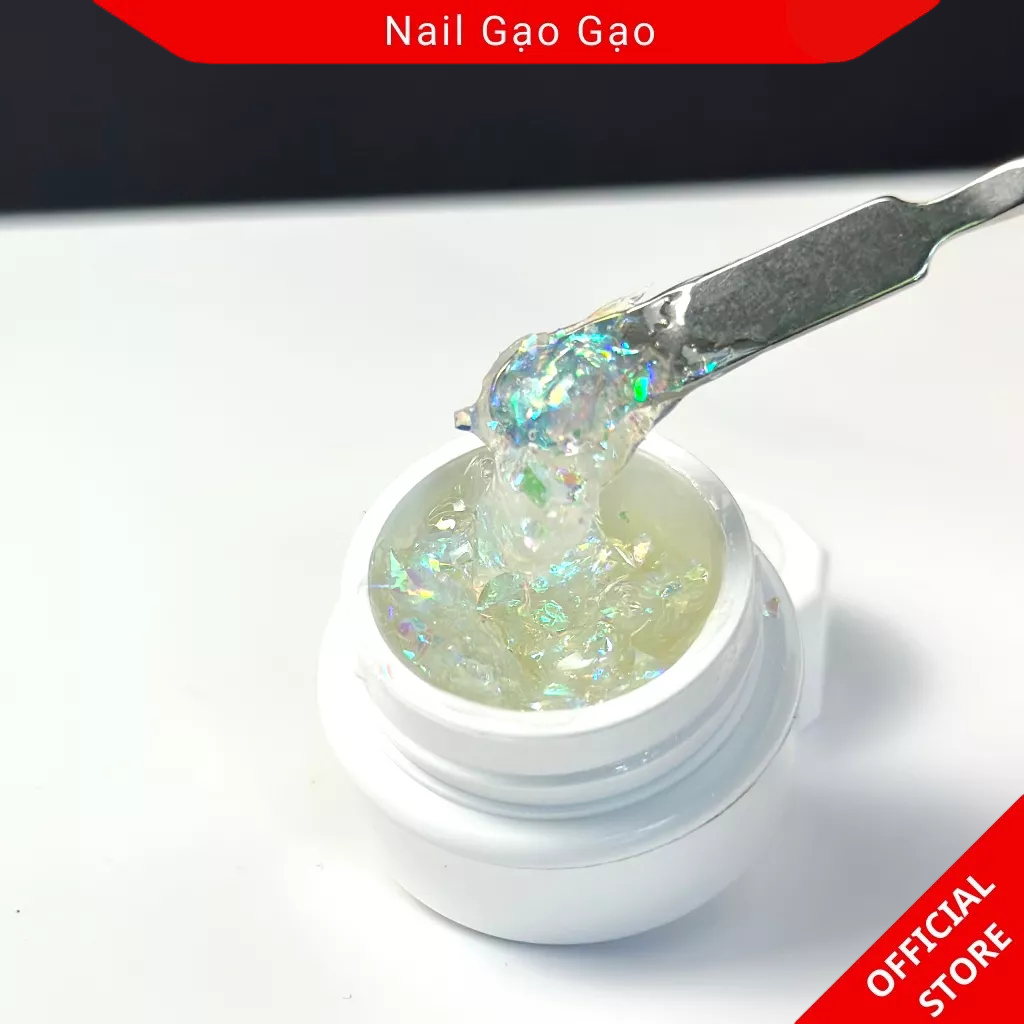 Gel nhũ glaxy hổ phách  màu AB