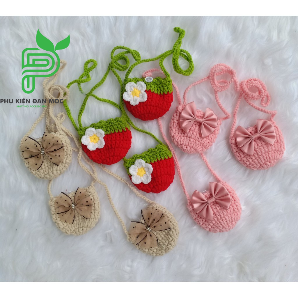 Túi đựng tỏi cho bé (nhiều mẫu)