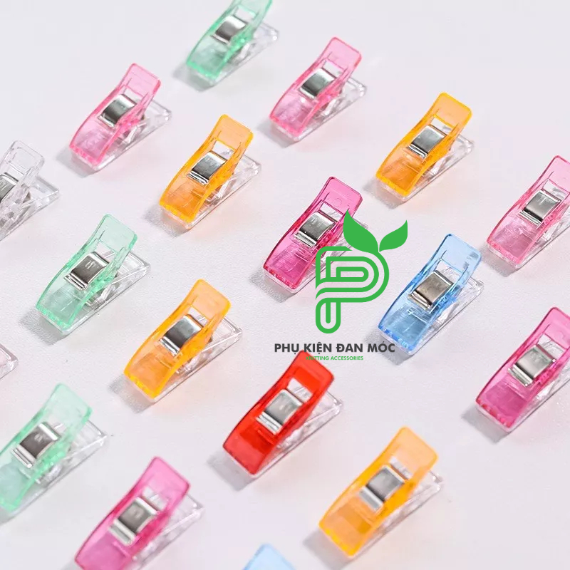 Kẹp cố định vải len sợi, cố định vải khi may máy (Set 5 cái)