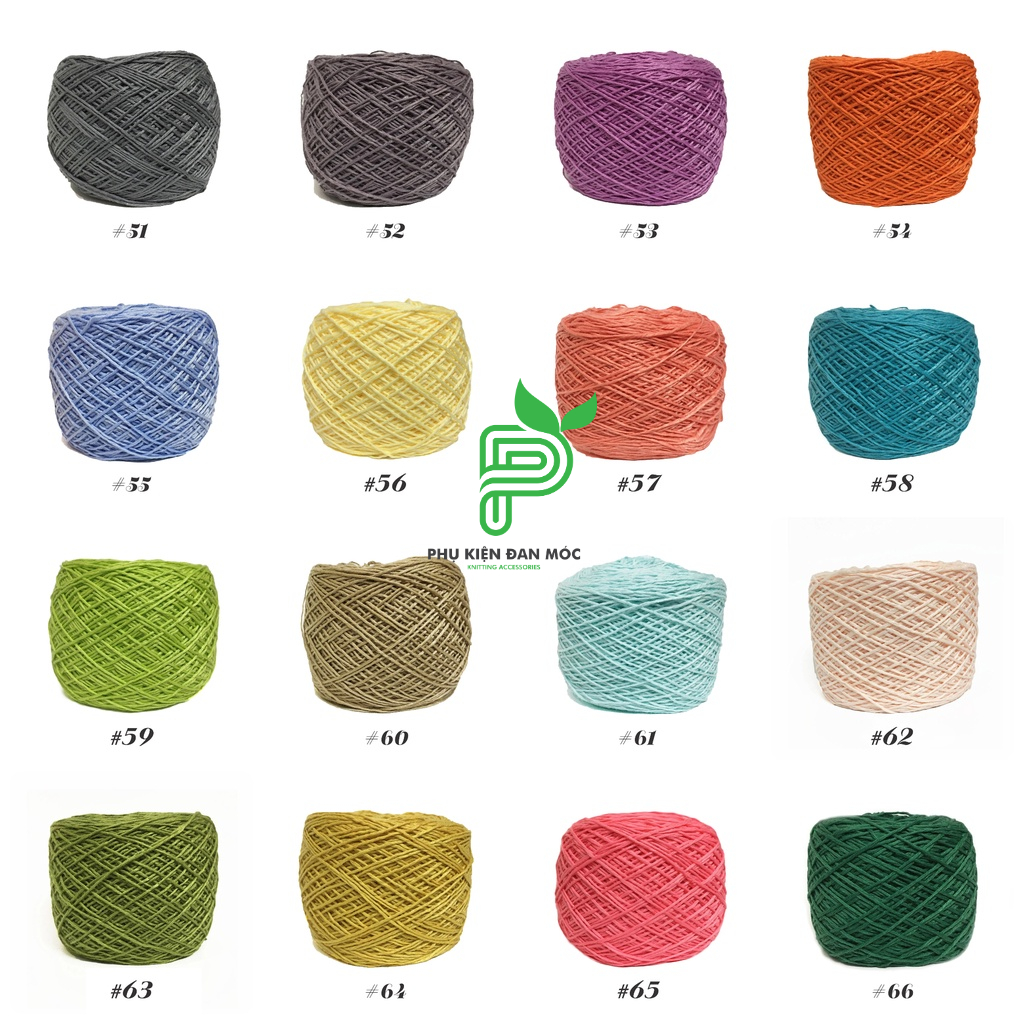 Sợi Cotton Việt Nam Cuộn 100g