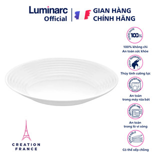 Bộ 6 đĩa thủy tinh Luminarc Harena sâu lòng 23cm N5806*6 | Hàng chính hãng