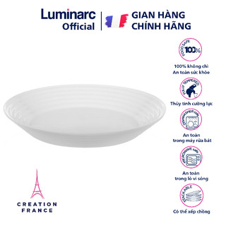 Đĩa thủy tinh sâu lòng Luminarc Harena 23cm L2785 | Hàng chính hãng