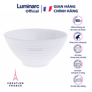 Bộ 6 bát thủy tinh luminarc harena 12cm n5418*6 | hàng chính hãng
