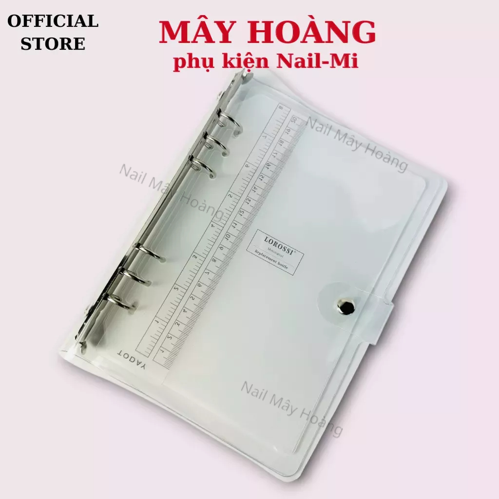 sổ trưng mẫu móng sơn nail