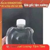 chai táo đựng tra sữa 330ml nhìn rất đẹp mắt chai kèm nắp đã được Tezt kiểm định chất lượng