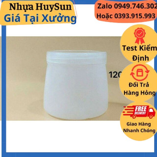 [ Giá sỉ ] Hũ Sữa Chua Nhựa Dày loại 120ml . Hũ kèm nắp