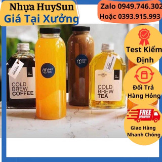 Chai Nhựa 500ML Miệng Rộng Kèm Nắp. Chai nhựa dày đẹp