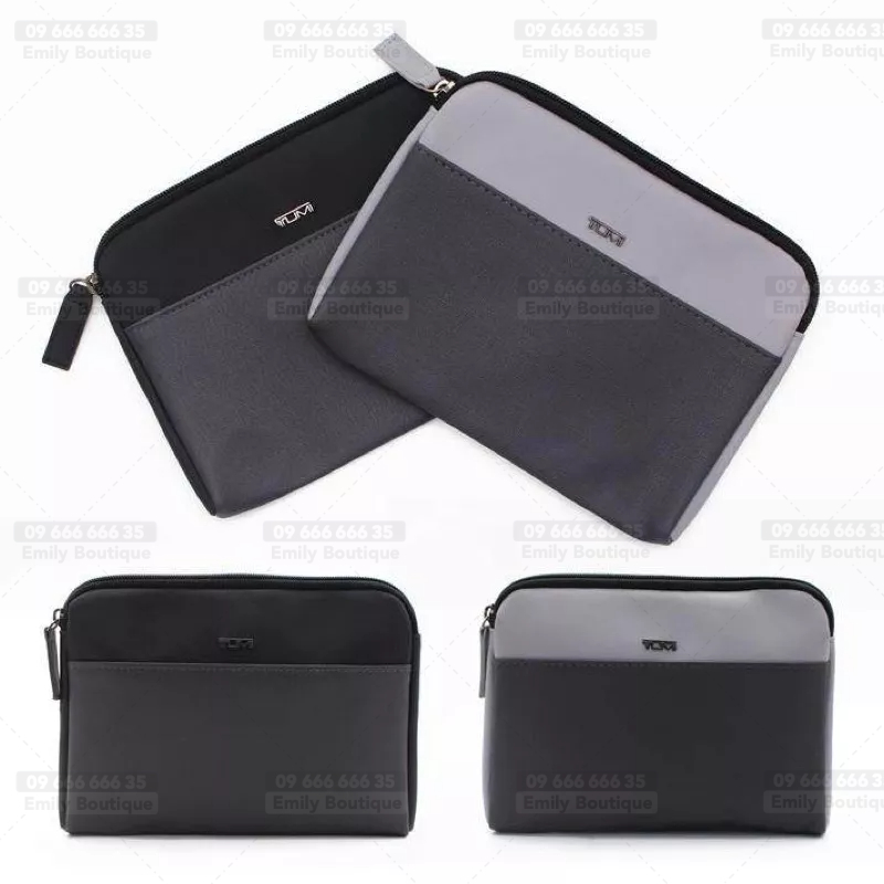 Túi ví Tumi cho hạng bay thương gia Delta Airlines, túi unisex đựng đồ dùng du lịch, mĩ phẩm, ipad…