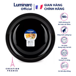 Đĩa thủy tinh Luminarc Friend's Time 25cm P6375 | Hàng chính hãng