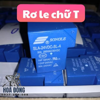 Rơle relaymáy hàn 30a 24v songle linh kiện máy hàn linh kiện điện tử