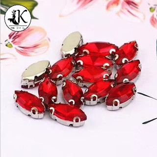 Đá Pha Lê Cao Cấp Hình Thoi Tinh Xảo