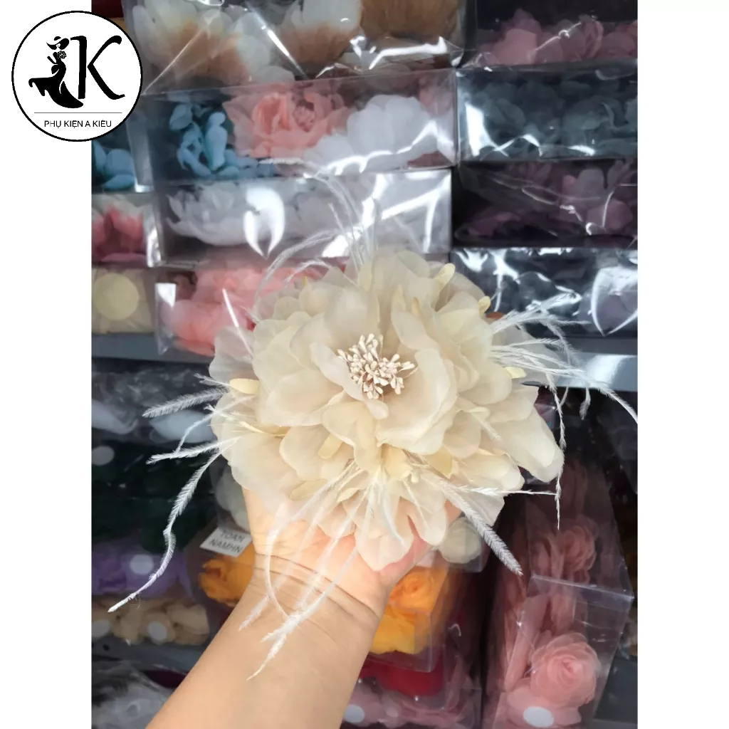 Hoa Mỹ Nhân cài áo, váy, nón thời trang