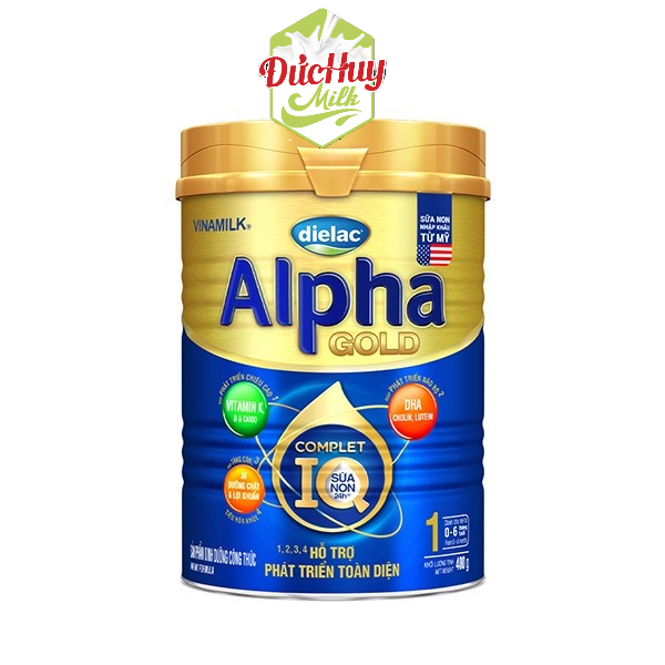 Sữa bột Vinamilk Dielac Alpha Gold 1,2,3,4 Lon từ 900_1.5kg