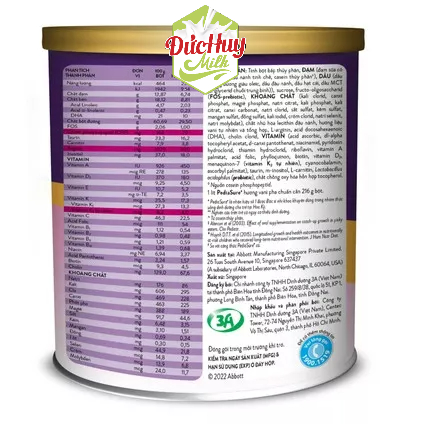 Sữa PediaSure BA hương vani 400g