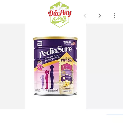 Sữa PediaSure BA hương vani 400g