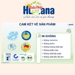 [Siêu Sale] Sữa Bột Humana Gold Plus 2 800g [Date 07/2023]