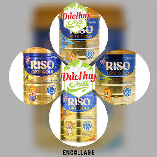 Sữa bột Nutifood Riso Opti Gold số 1,2,3,4 Trọng lượng 900g_Duchuymilk
