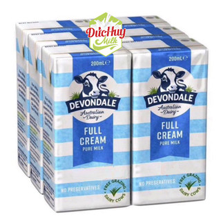 Sữa tươi nguyên kem devondale 200ml -nhập khẩu úc