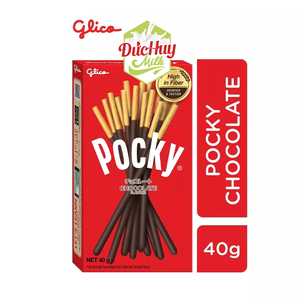 Bánh que phủ kem Glico Pocky đủ vị 20-40g