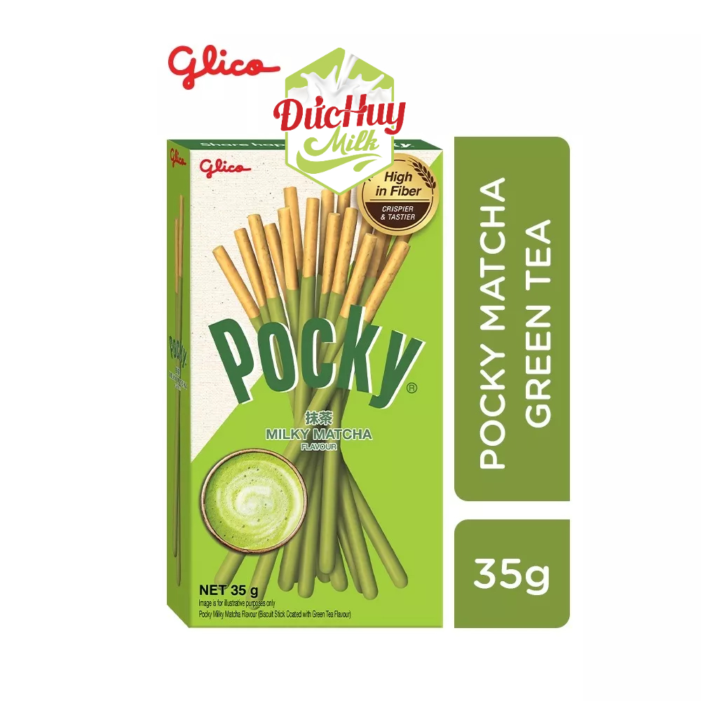 Bánh que phủ kem Glico Pocky đủ vị 20-40g